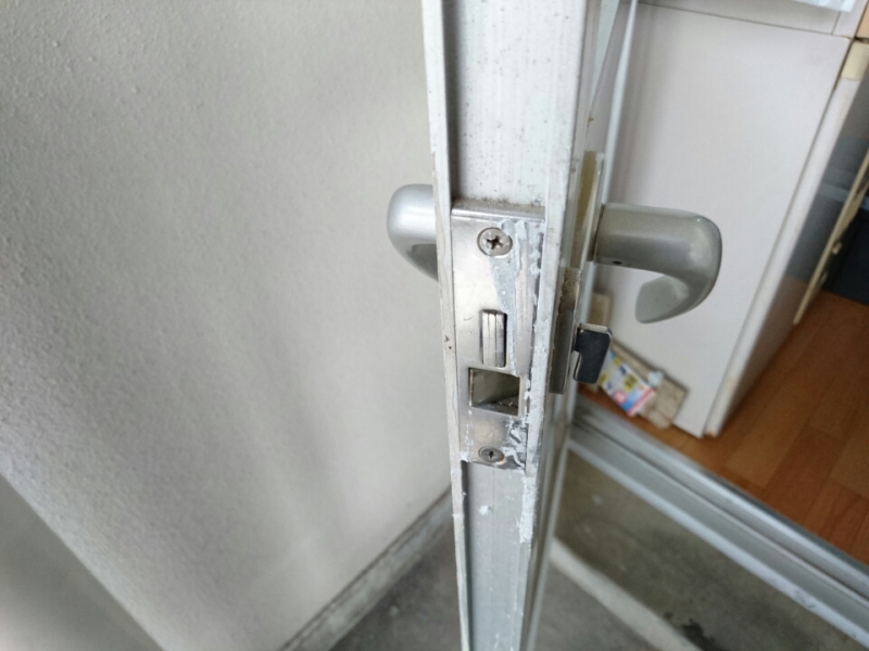 ドア錠工事